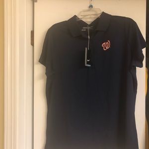 Nike Washington Nationals Baseball Golf shirt